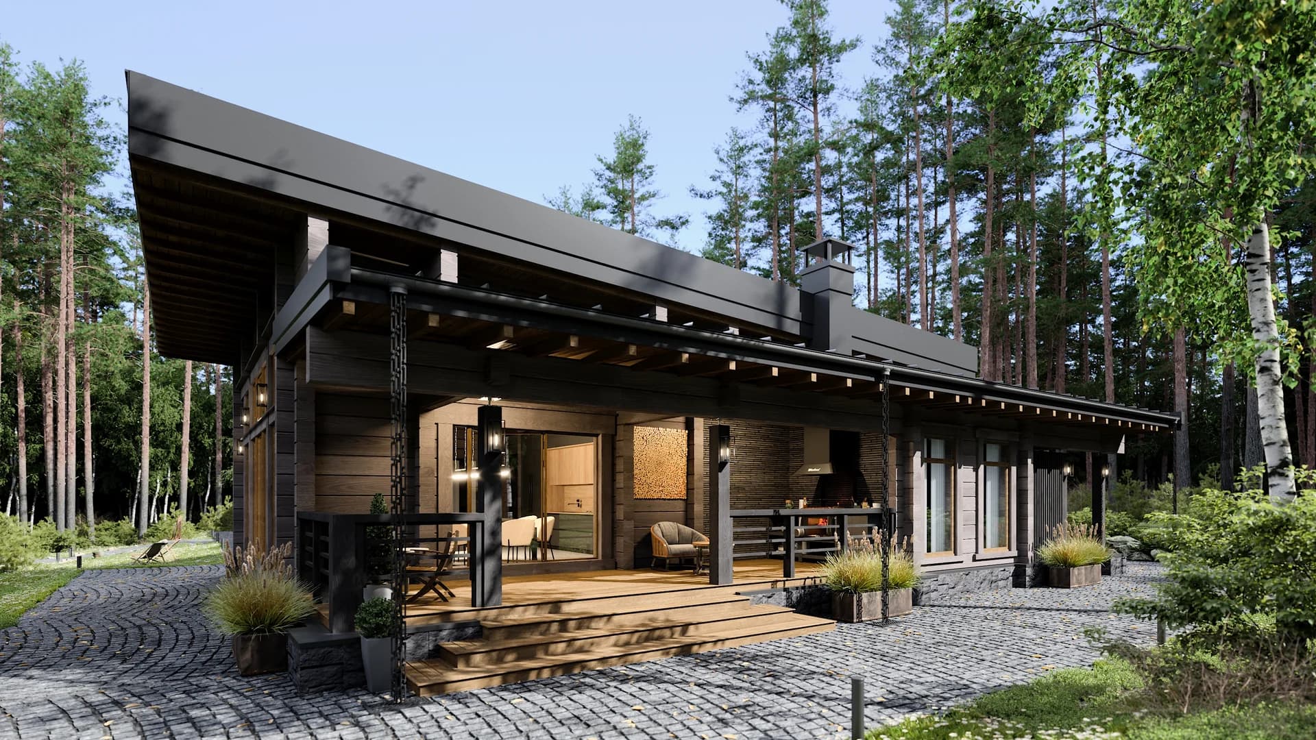 Проект дома - вид 2