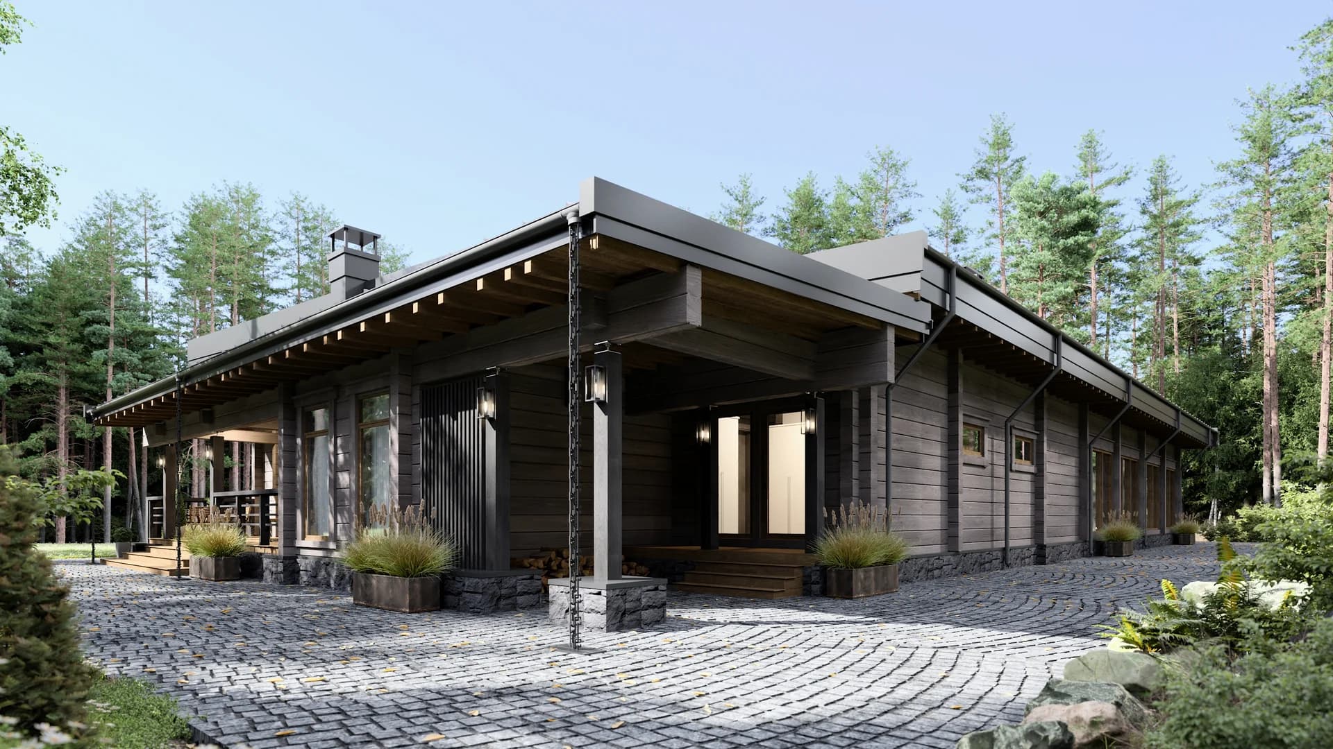 Проект дома - вид 3