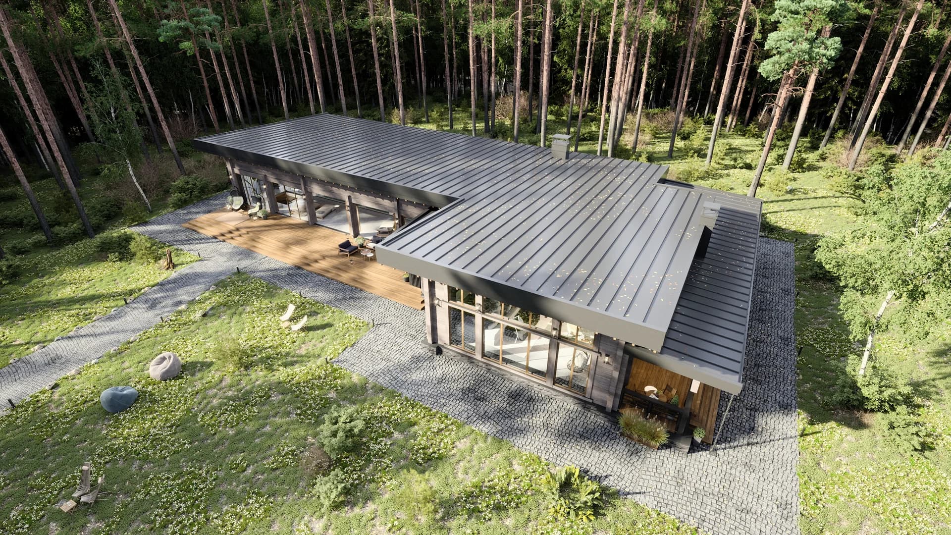 Проект дома - вид 5