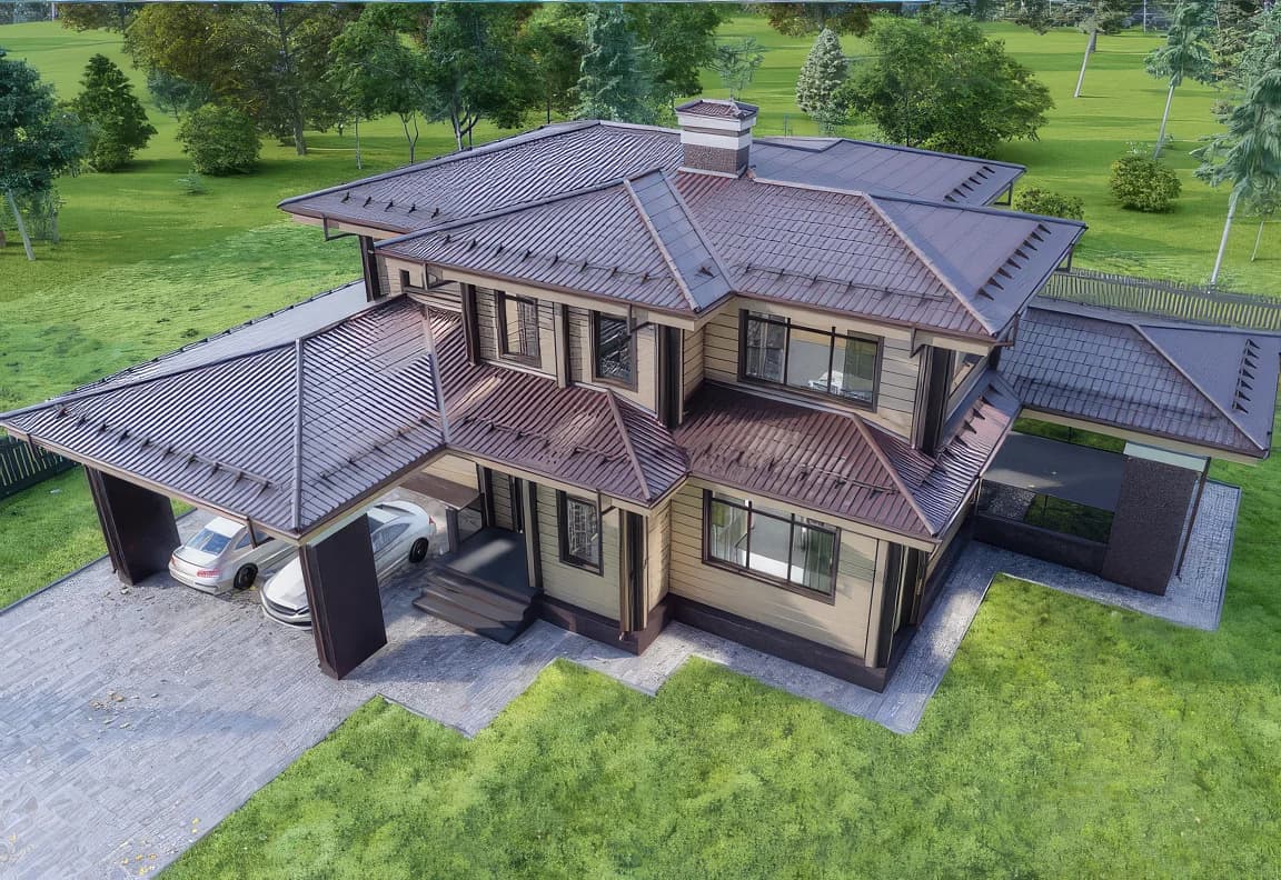 Проект дома - вид 2