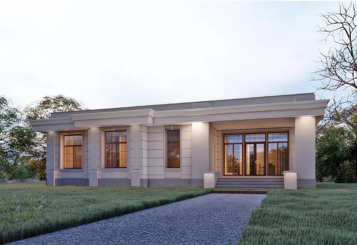 Проект дома - вид 2