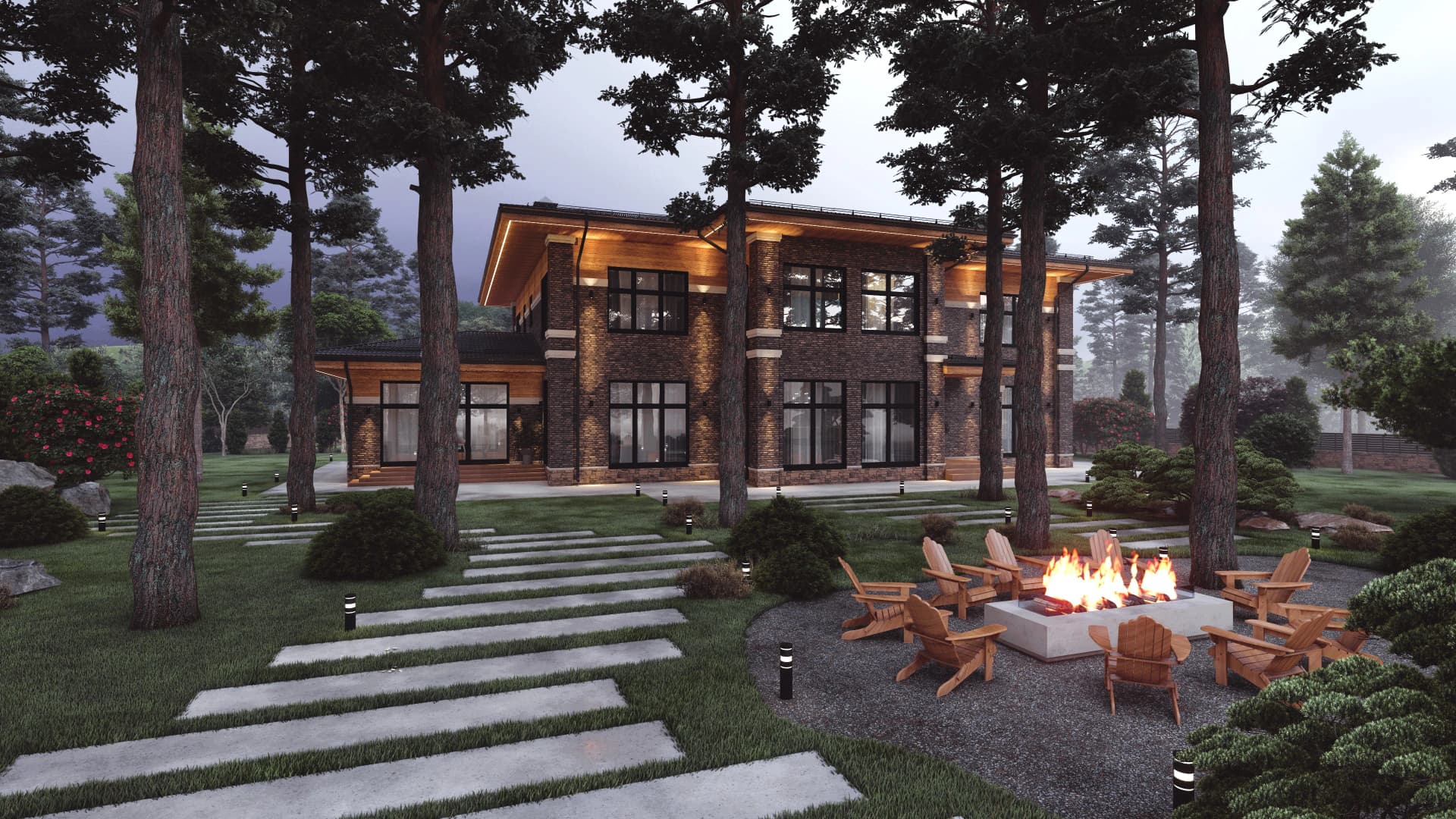 Проект дома - вид 2