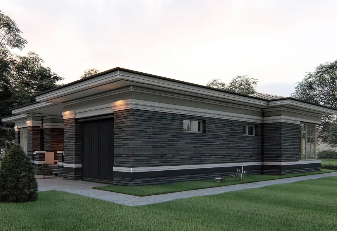 Проект дома - вид 2