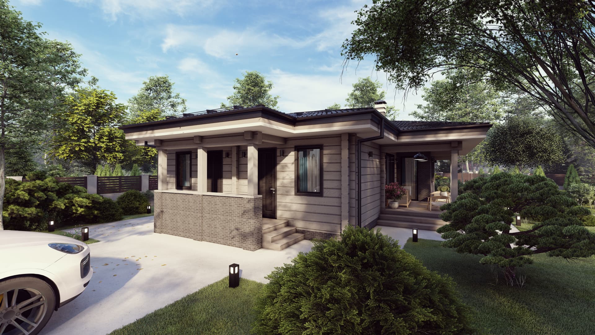 Проект дома - вид 3