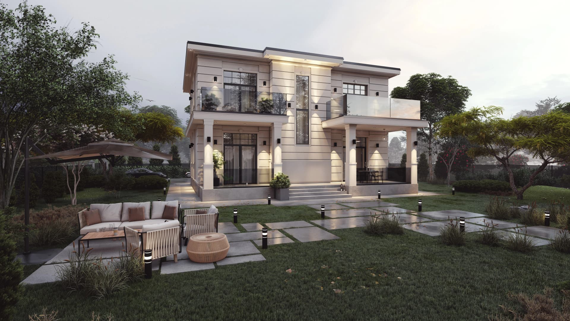 Проект дома - вид 4