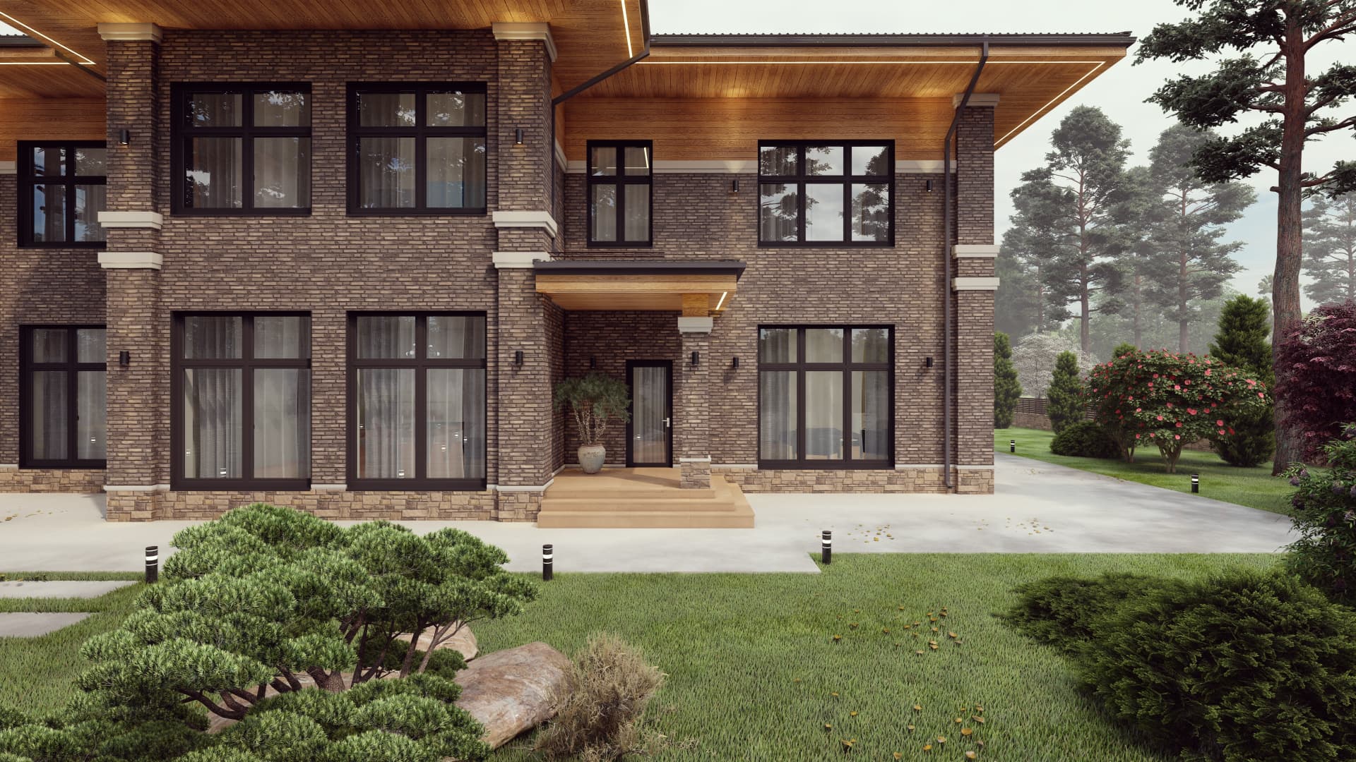 Проект дома - вид 5