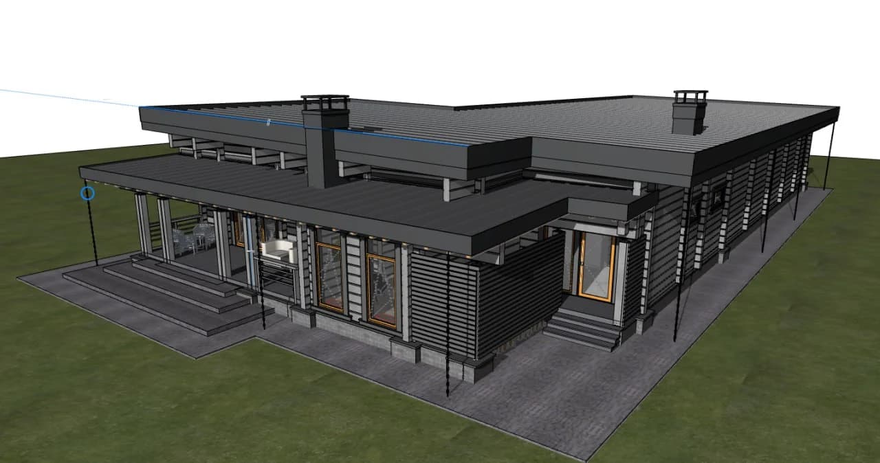 Проект дома - вид 10