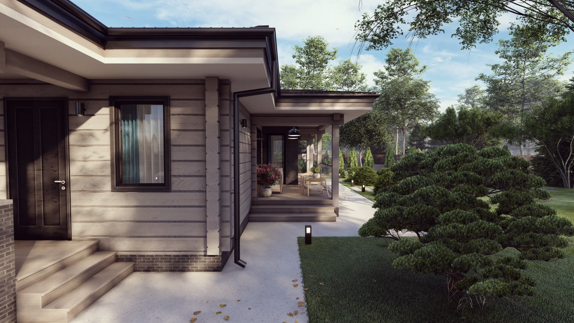 Проект дома - вид 5