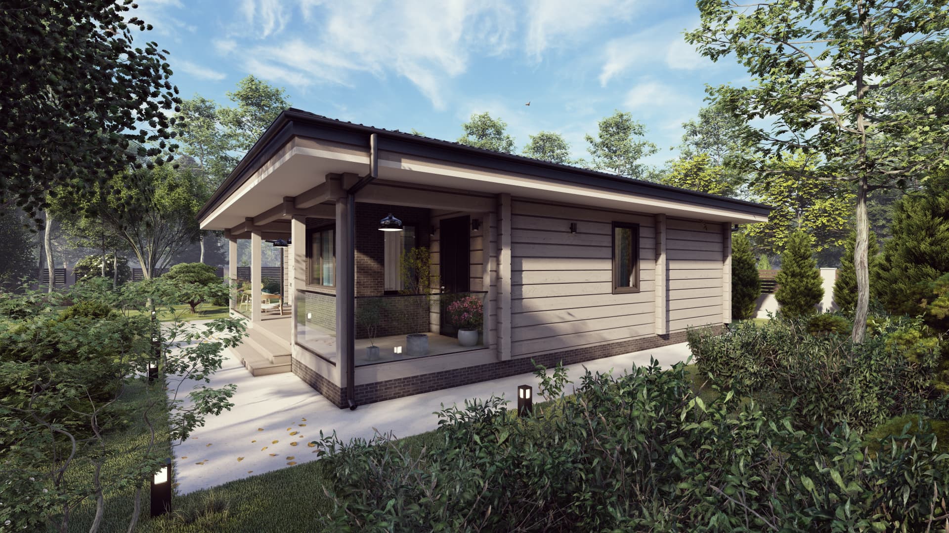 Проект дома - вид 6