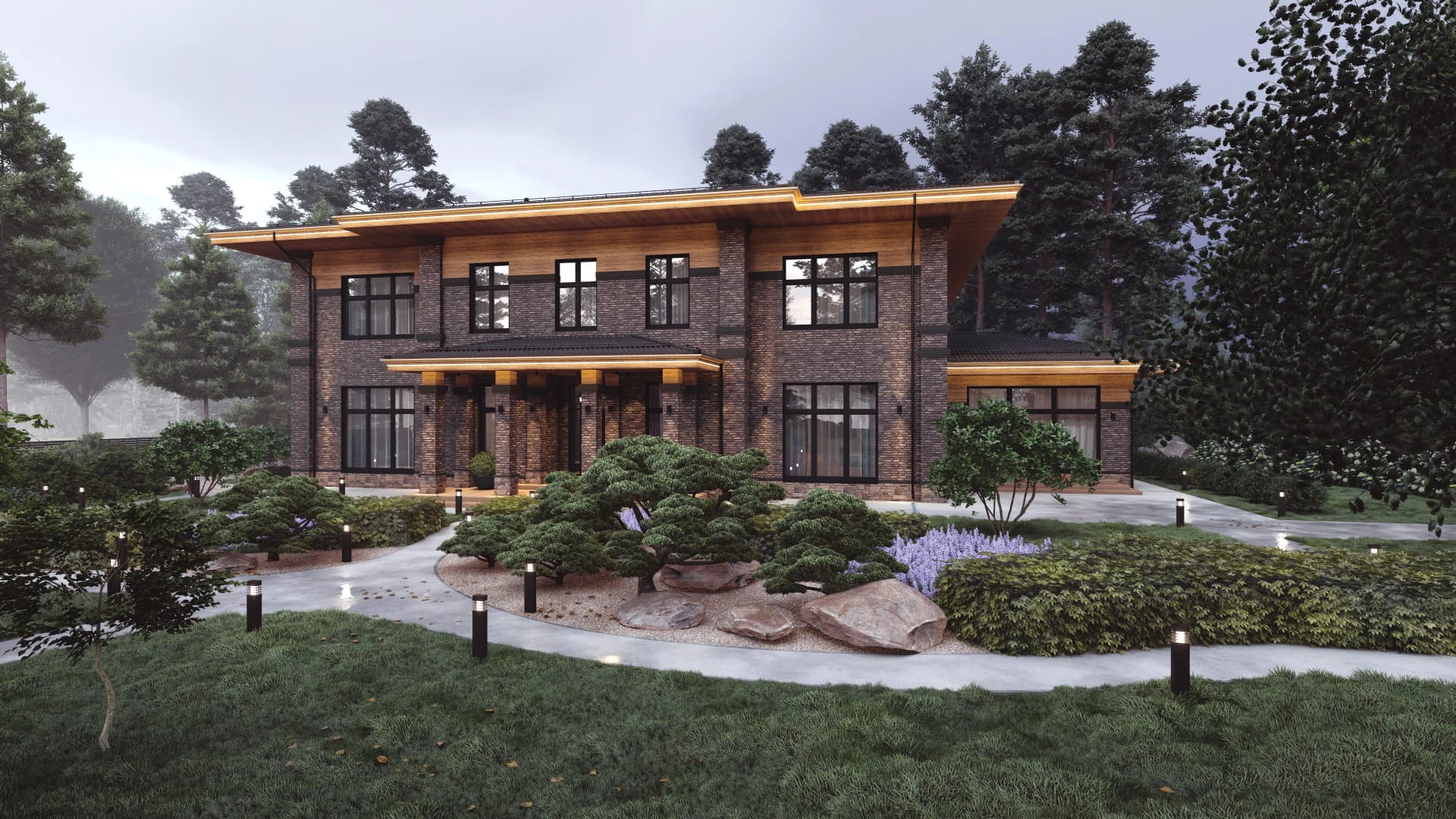 Проект дома - вид 7