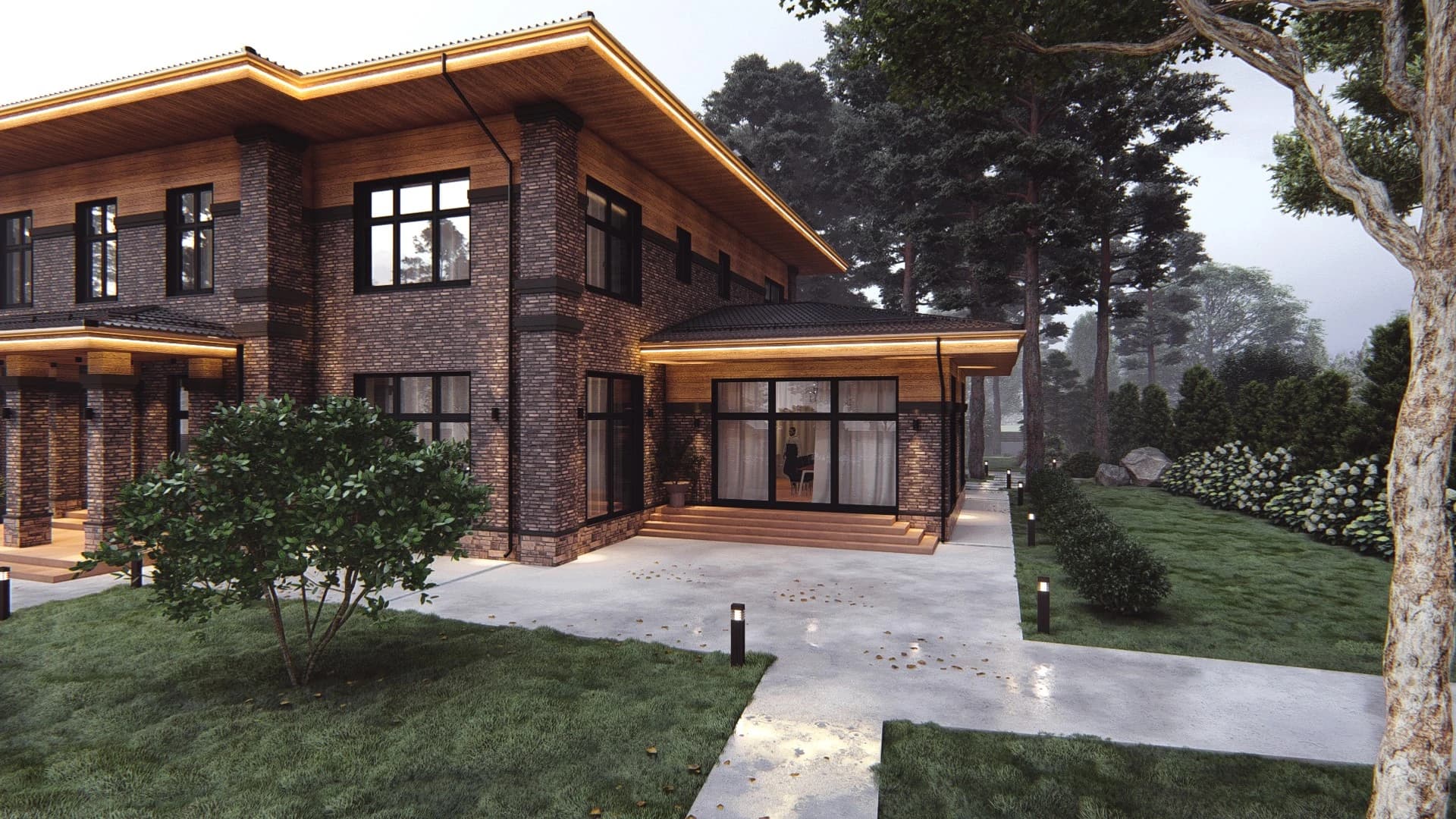 Проект дома - вид 8