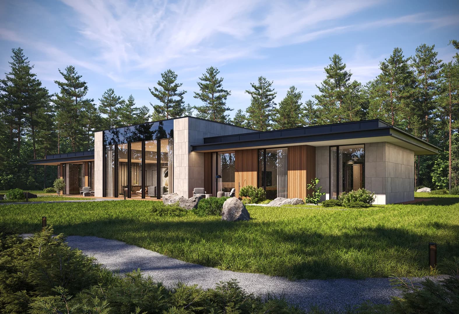 Проект дома - вид 4