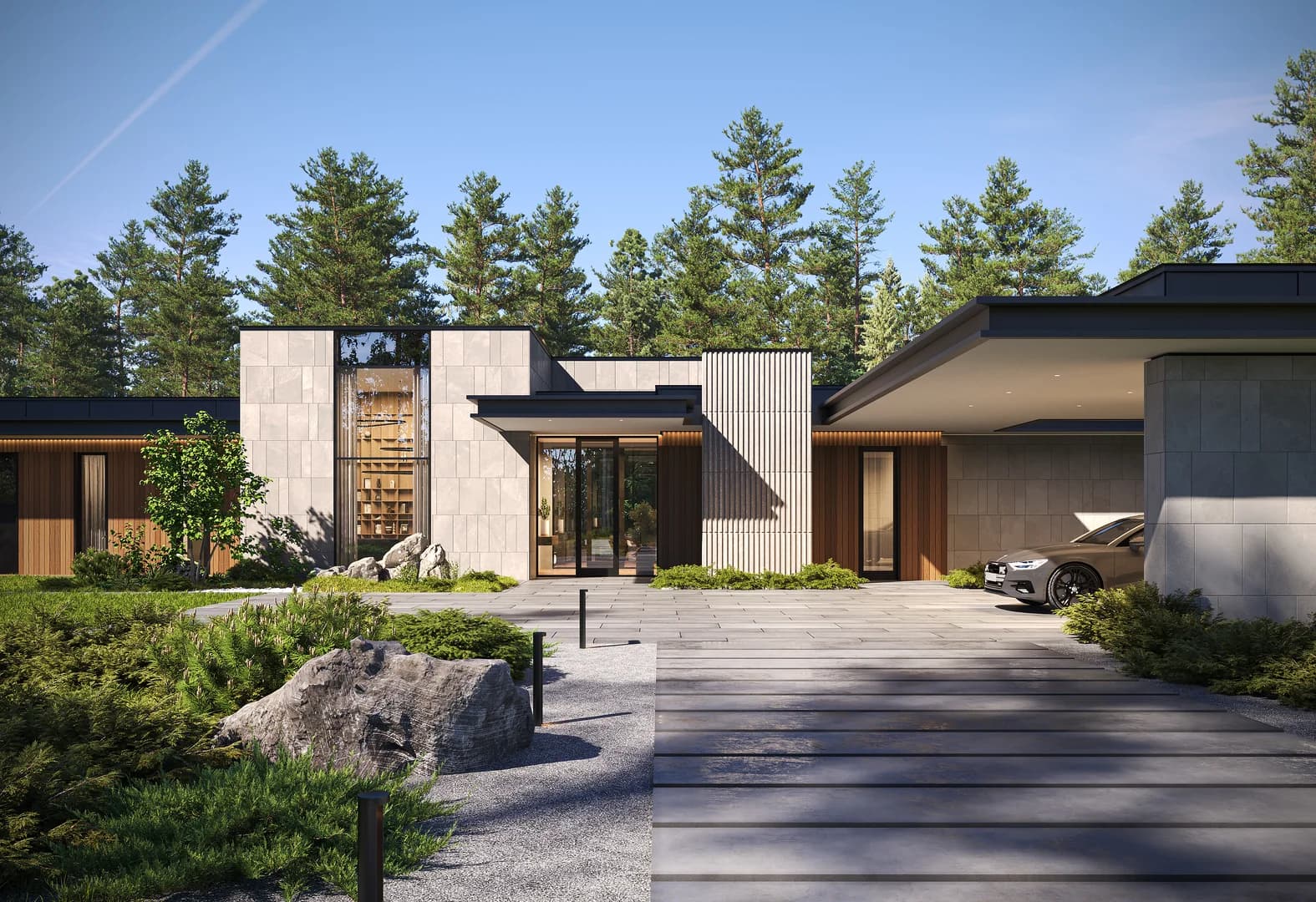 Проект дома - вид 2