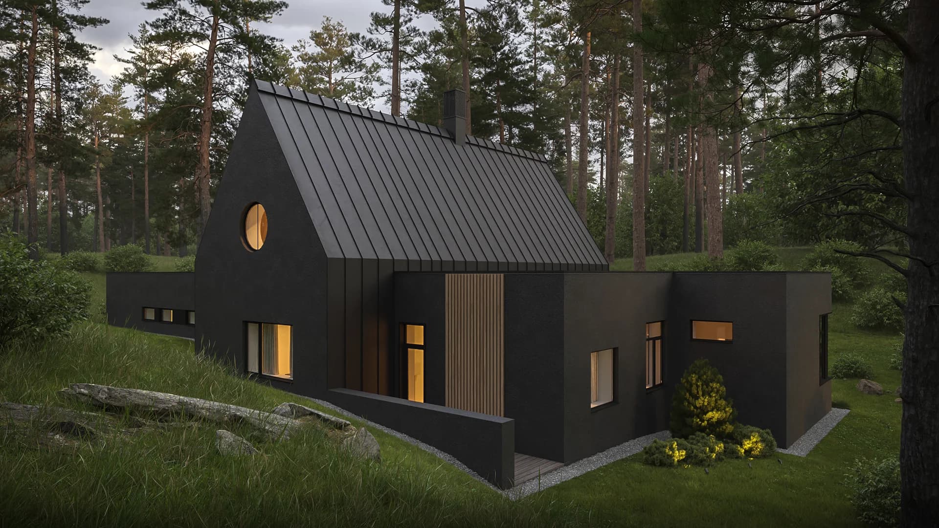 Проект дома - вид 2