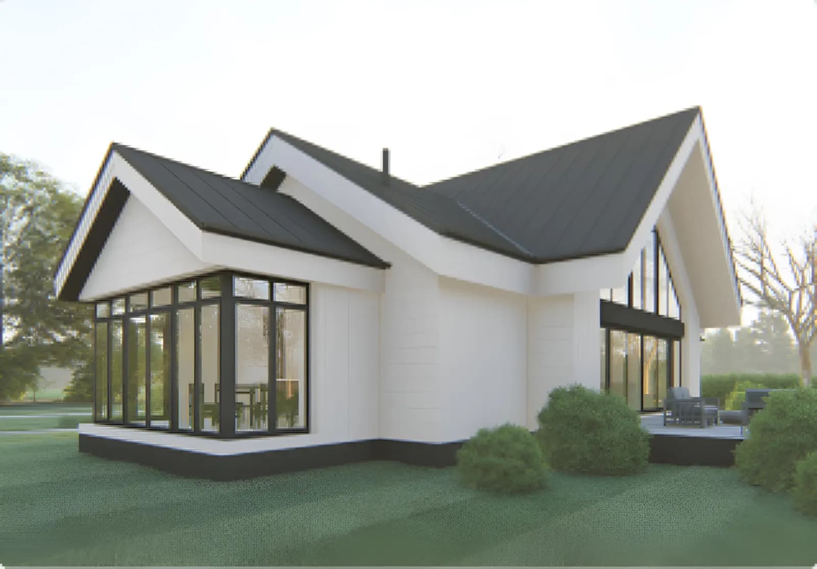 Проект дома - вид 2