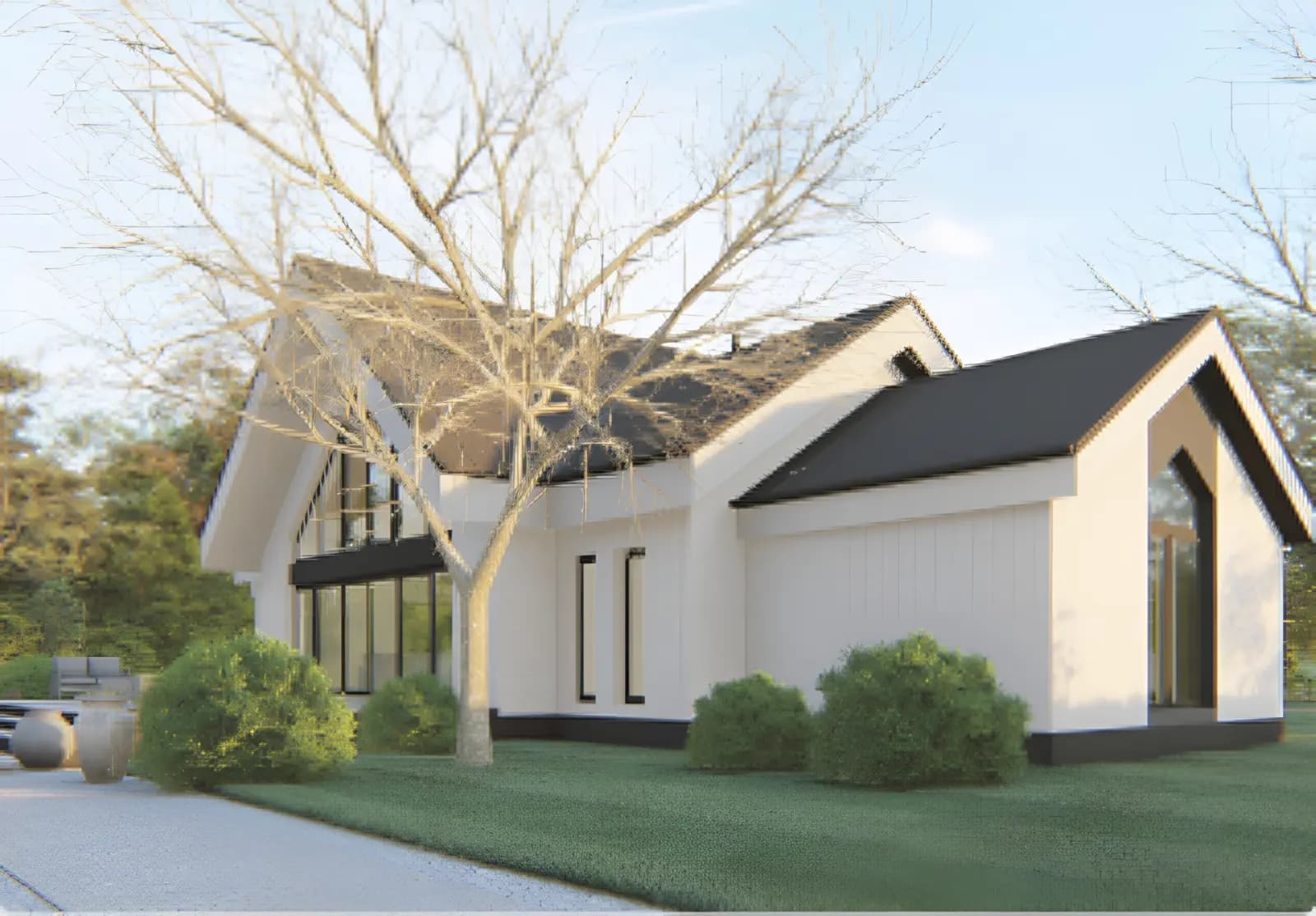 Проект дома - вид 3